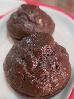 Una foto de Muffins saludables de cacao sin leche, sin harina y sin azúcar