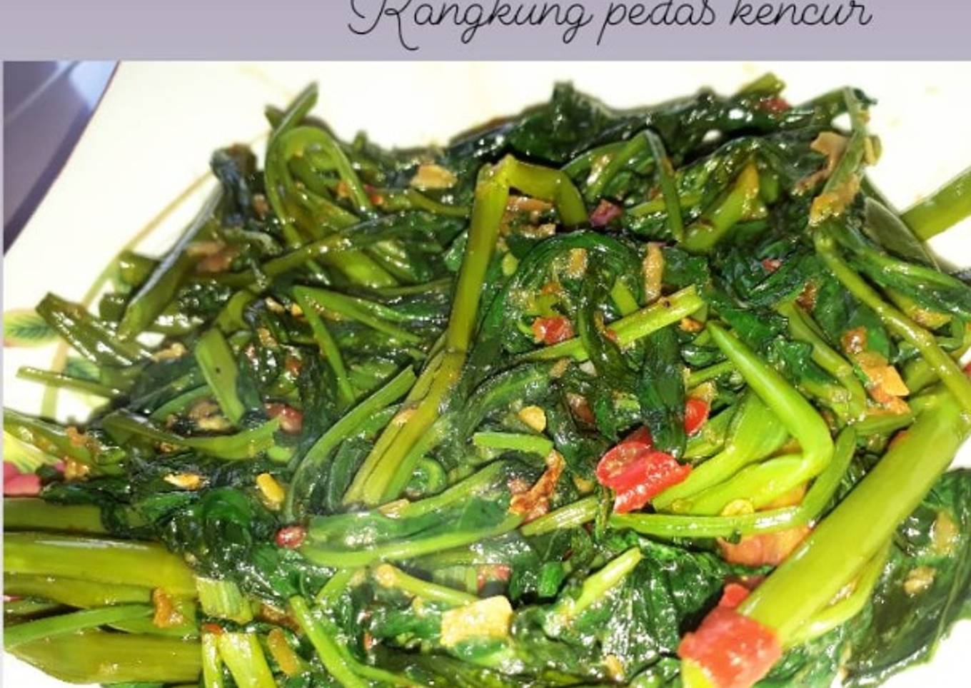 Kangkung pedas kencur