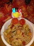 Chicken macroni+spegetti