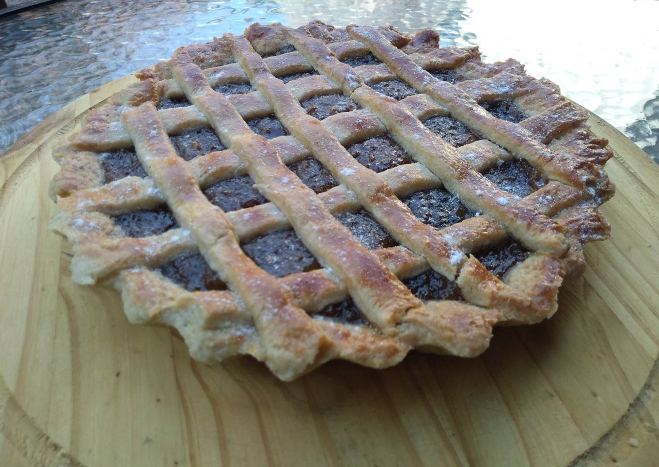 Pasta Frola de Batata con Chocolate