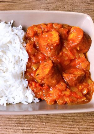 Une photo de Rougail saucisse