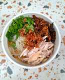 Vietnamese Chicken Glass Noodle Soup / Sup Ayam Bihun ala Vietnam