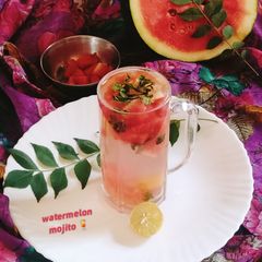 WATERMELON 🍉 LEMON Mojito A picture of WATERMELON 🍉 LEMON Mojito.