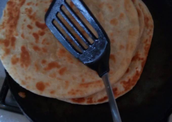 Golden Layered Chapati