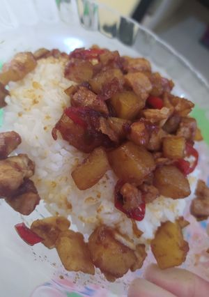 Foto resep Very simple ayam blackpepper/ayam tumis/ayam lada