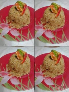 صورة لوصفة أرز الصيادية