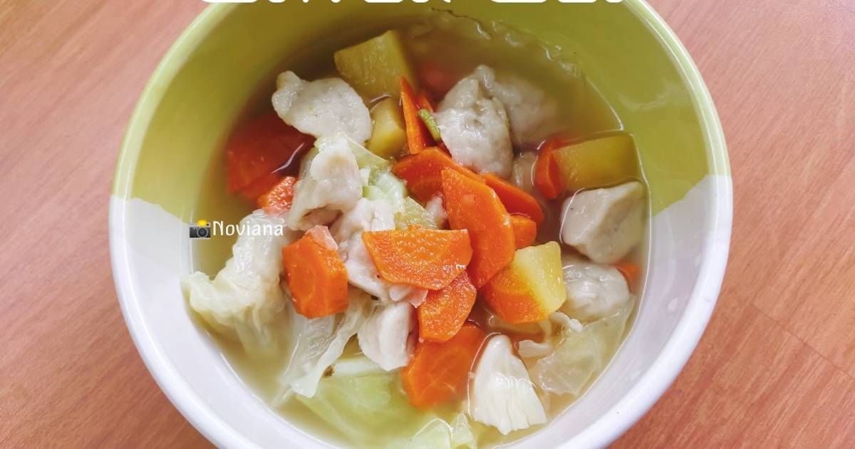 Resep Sayur Sop Bakso Oleh Noviana Sari Cookpad