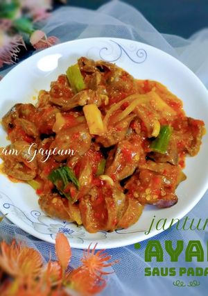 Foto resep Jantung Ayam Saus Padang