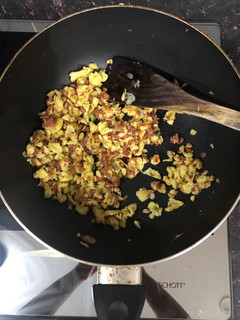 Foto resep Orak-arik Telur Corned