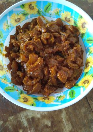 Foto resep Krengsengan cecek /kulit sapi