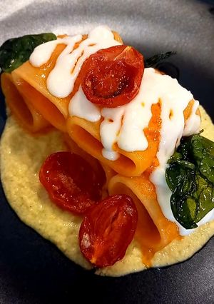 Foto di Paccheri ai 3 pomodori