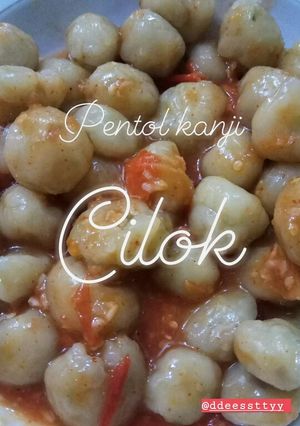 Foto resep Pentol Kanji / Cilok Simple