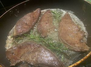 Szarvasmáj sütve recept fotója