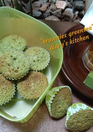 Foto resep Brownies Greentea