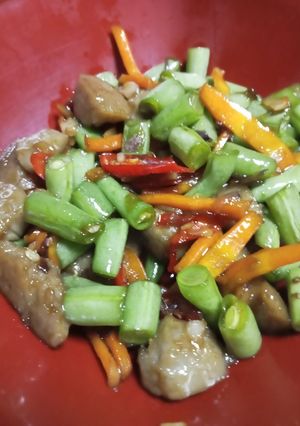 Foto resep Tumis buncis bakso