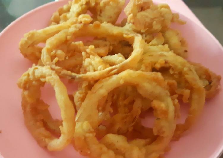 Bagaimana Membuat Onion Ring Anti Gagal