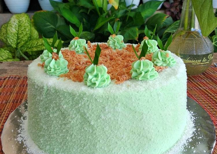 Resep Klepon Cake Enak dan Antiribet