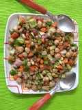 Kabuli chana,Rajma chaat
