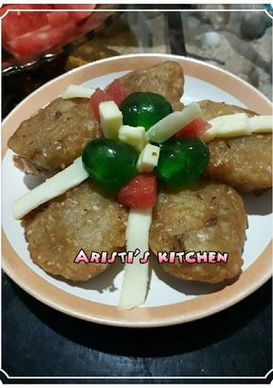 Foto resep Perkedel pisang wijen