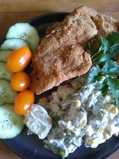 Majonézes krumplisaláta recept fotója