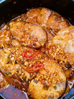 Hình của món Cá basa kho.
