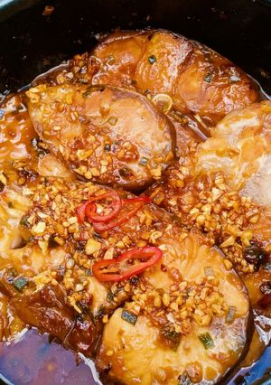 Hình của món Cá basa kho.