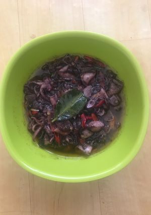 Foto resep Cumi bumbu hitam
