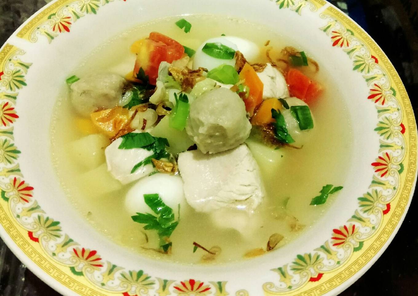 Sup Ayam Bakso