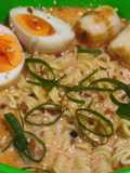 Mi Instan with Creamy Soup and Ramen Egg
