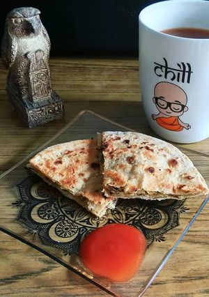 A picture of Desi Quesadillas.