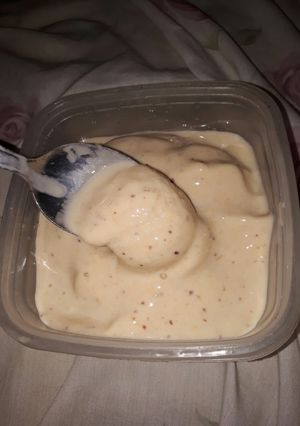 Una foto de Helado frutal cremoso, light y súper sano