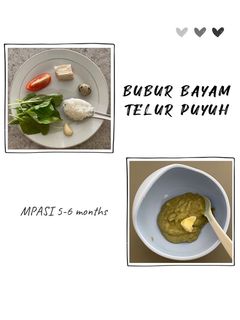 Foto resep Mpasi 5-6 bulan: bubur bayam telur puyuh