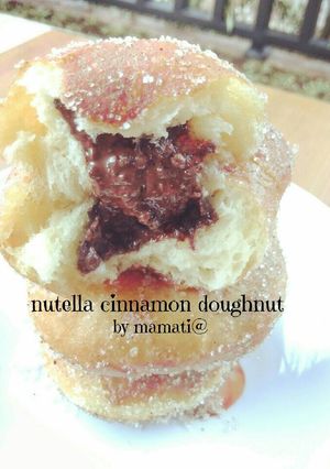 Foto resep Nutella cinnamon donut