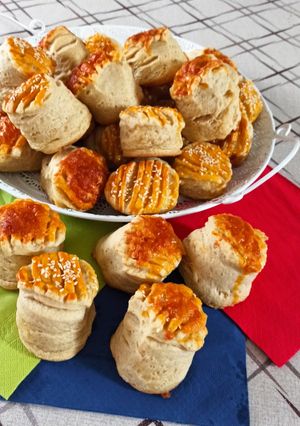 Tejfölös pogácsa recept fotója