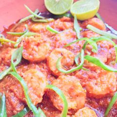 A picture of Prawn Karahi (small prawn).