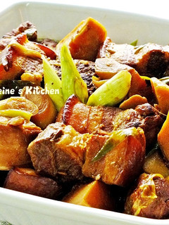 綠竹筍紅燒肉 的食譜成品照片
