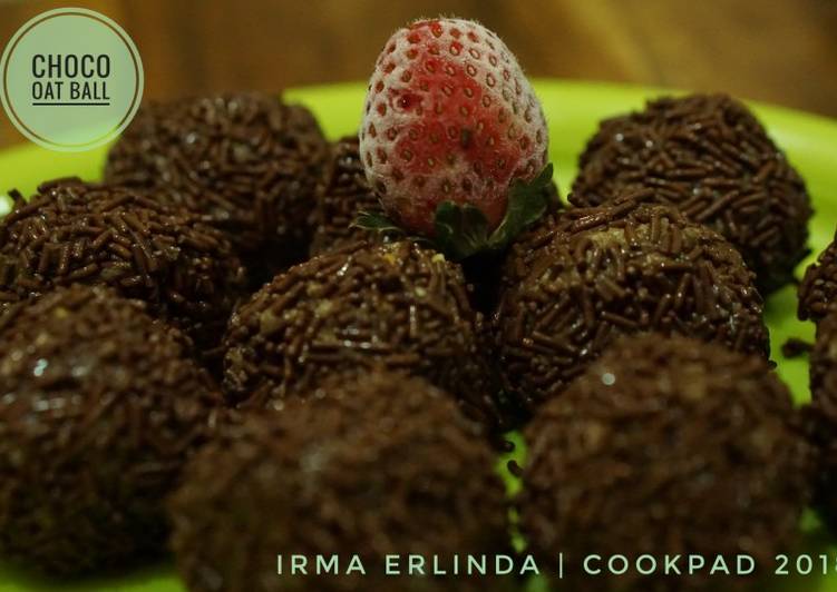 Choco oat ball #BikinRamadanBerkesan