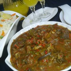 Curry beef souce A picture of Curry beef souce.