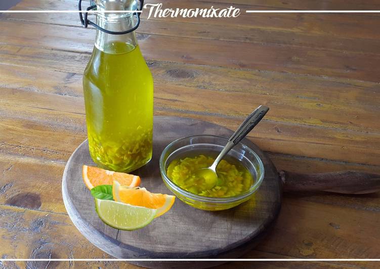 Aceite de cítricos con Thermomix