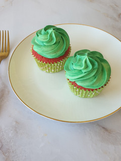 Una foto de Cupcake de Sandía 🍉🍉