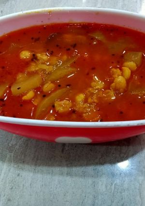 દૂધી ચણા ની દાળ નું શાક (Dudhi Chana Ni Dal Nu Shak Recipe In Gujarati) રેસીપી મુખ્ય ફોટો
