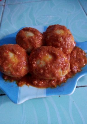 Foto resep Telur bumbu bali