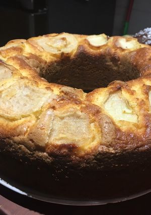 Una foto de Budín de manzana 🍎