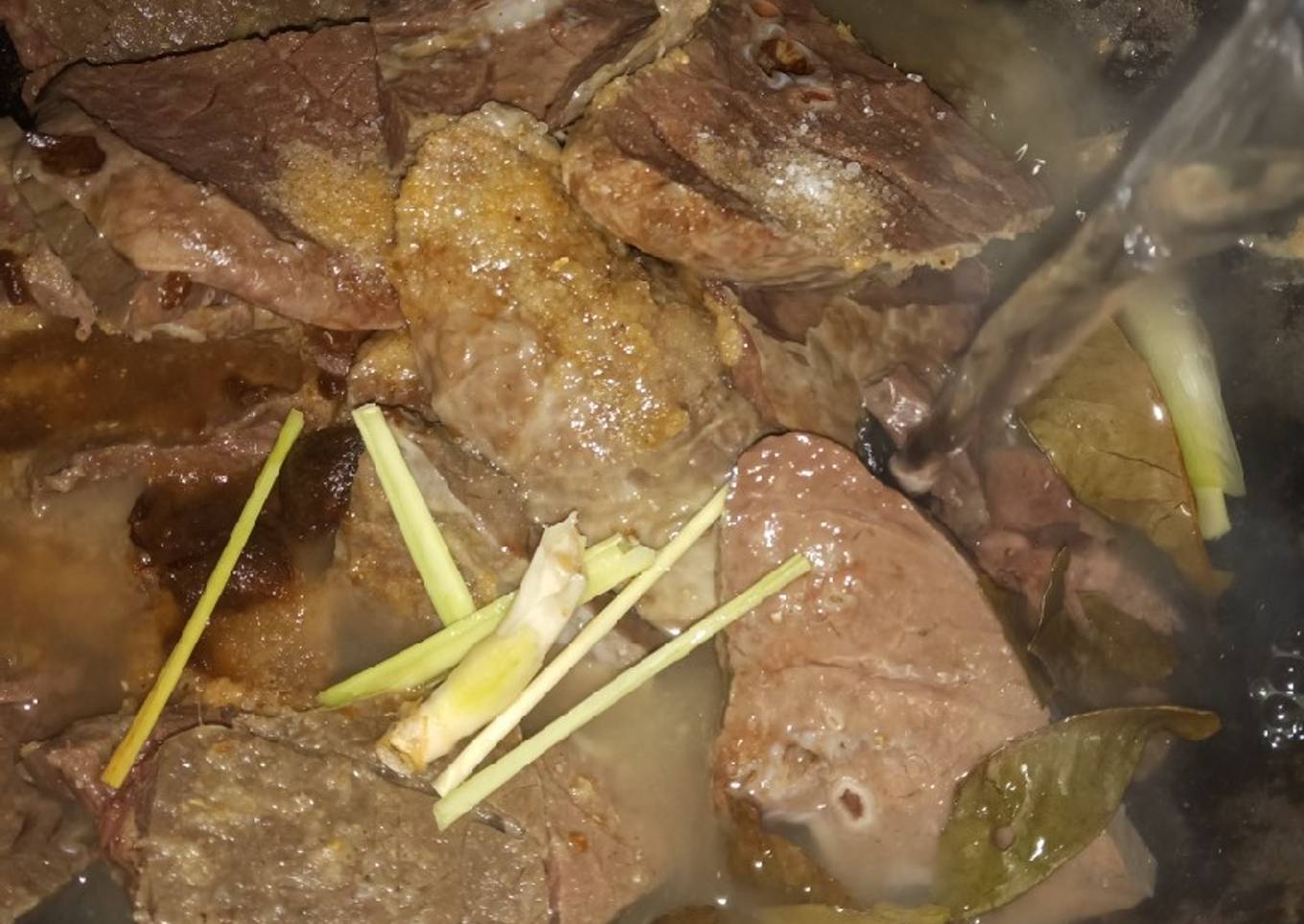 Paru sapi ungkeb enak siap goreng