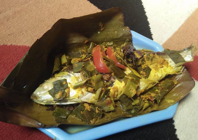 Resep Pepes ikan bandeng #TeamTrees, Bikin Ngiler