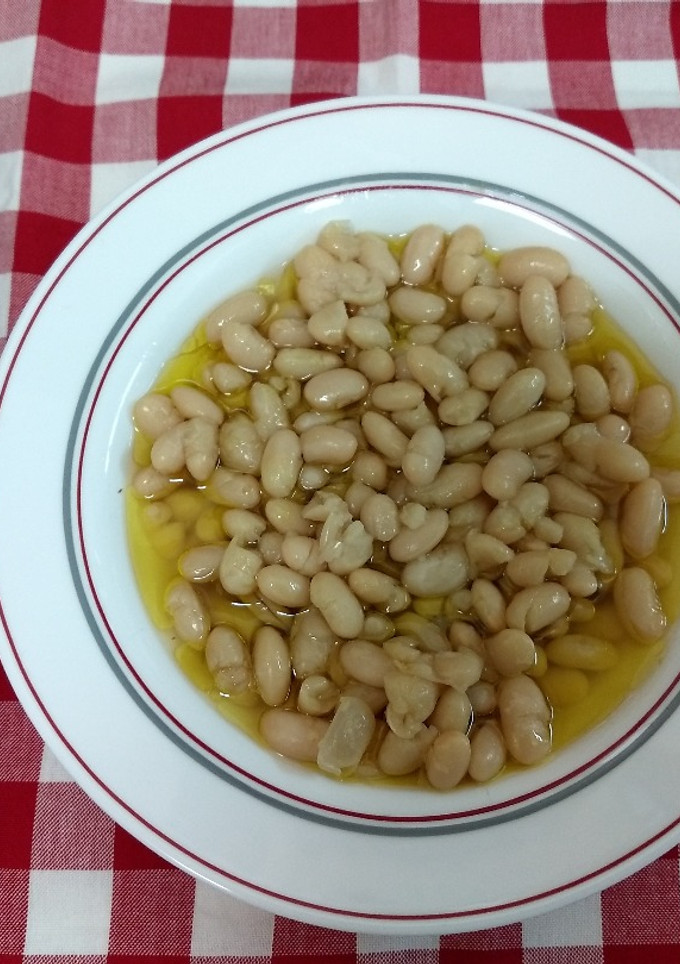 Una foto de Judías blancas de ayuno