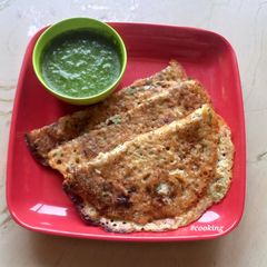 A picture of Soya Flour Chilla.