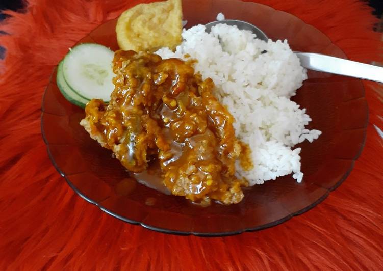 Resep Ayam pokpok simple ala restoran (5 bahan saja) yang Menggugah Selera