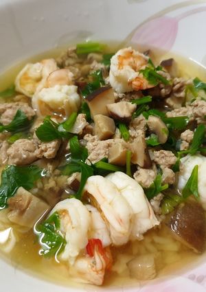 รูปของ ข้าวต้มหมูสับ (ผัดหมูก่อนต้ม)