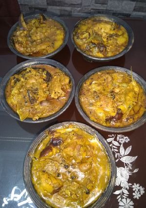 A picture of Banga soup.